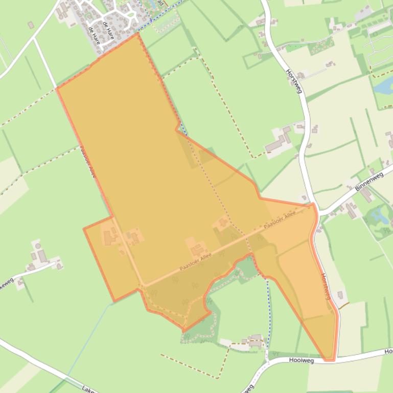 Kaart van postcodegebied 8378JG.