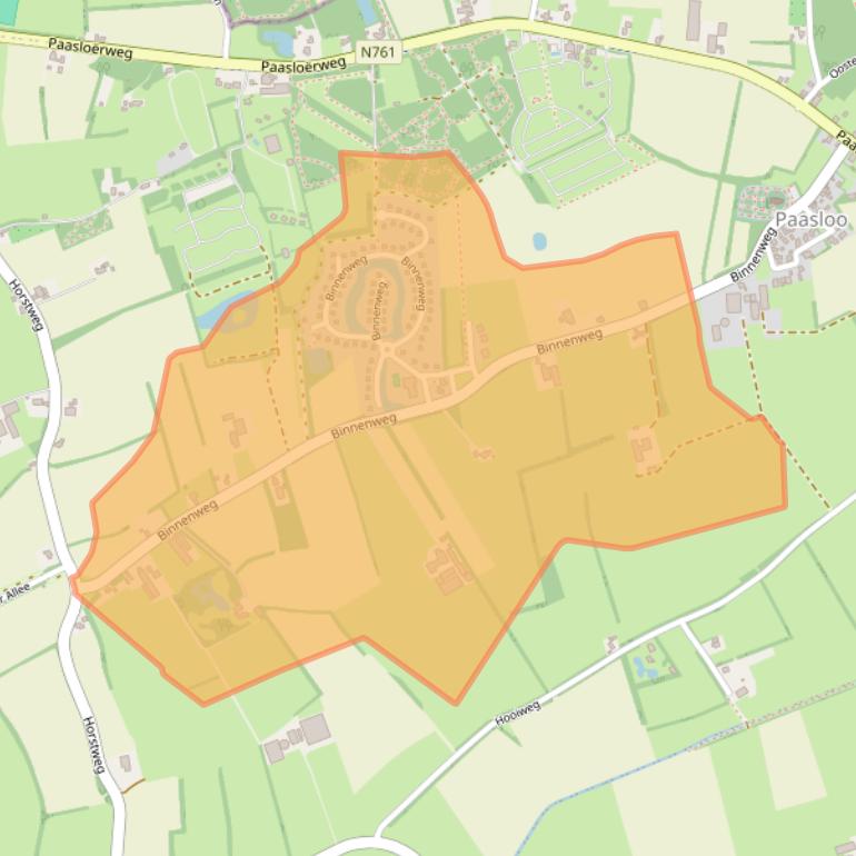 Kaart van postcodegebied 8378JJ.