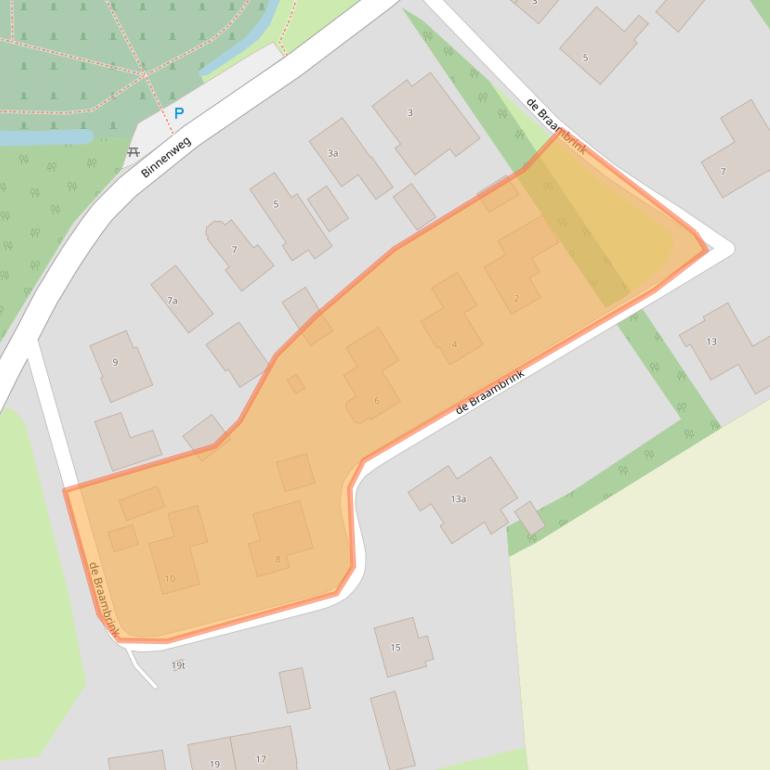 Kaart van postcodegebied 8378JL.