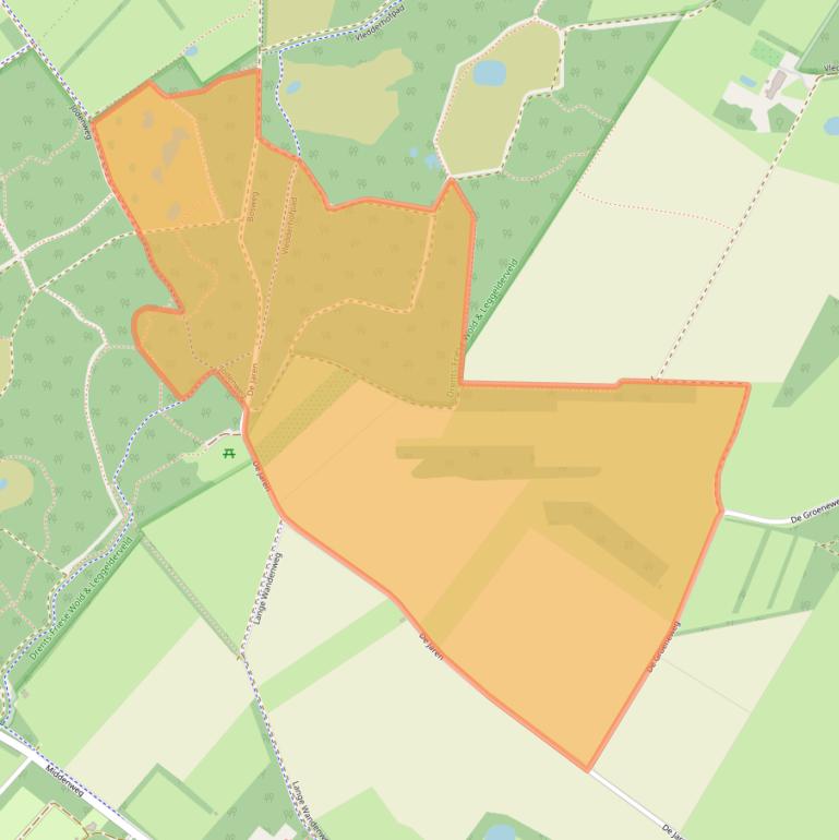 Kaart van postcodegebied 8381XN.