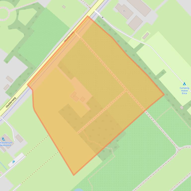 Kaart van postcodegebied 8382GE.