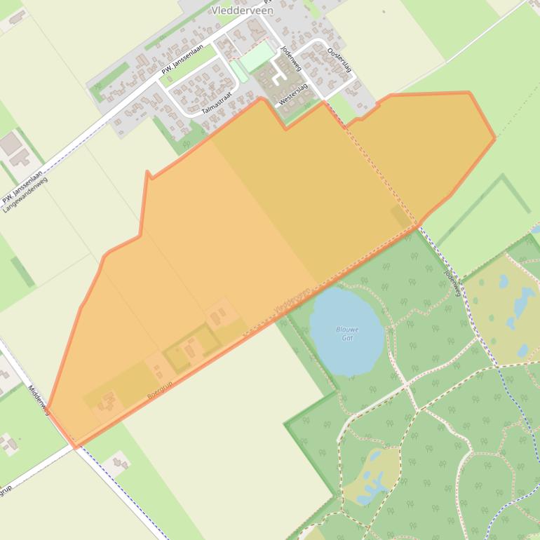 Kaart van postcodegebied 8385GM.