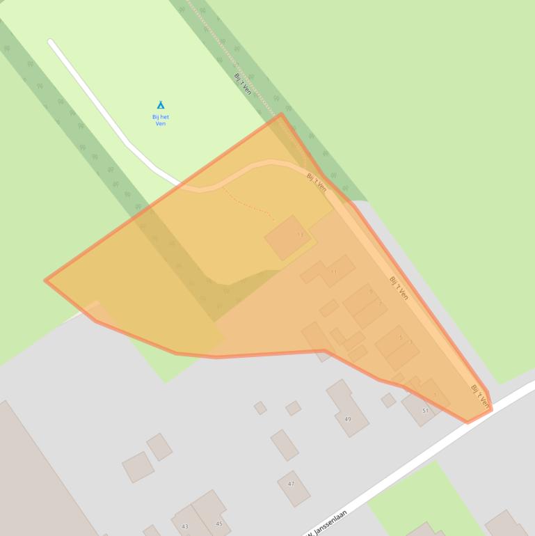 Kaart van postcodegebied 8385GV.