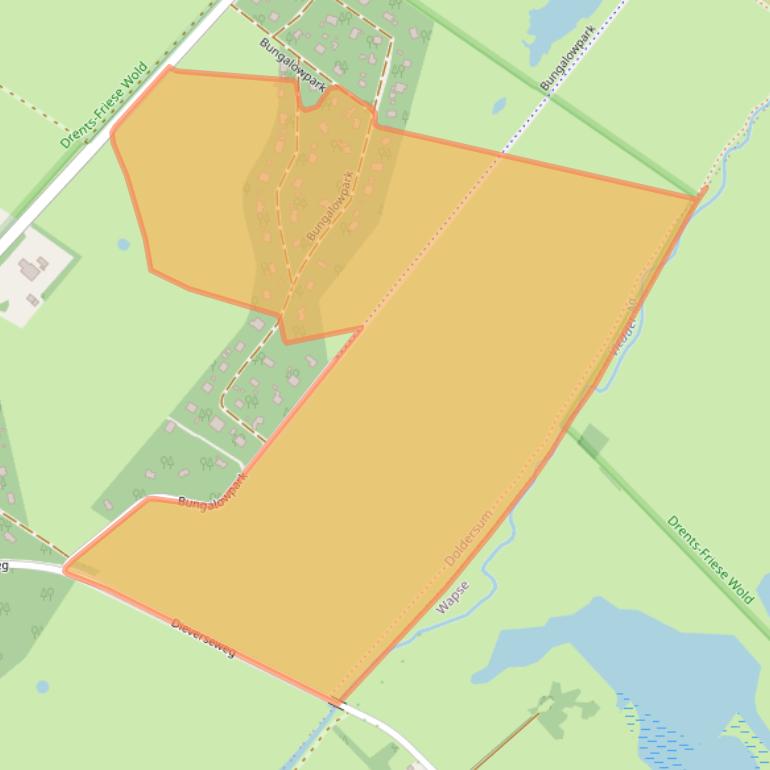 Kaart van postcodegebied 8386XH.