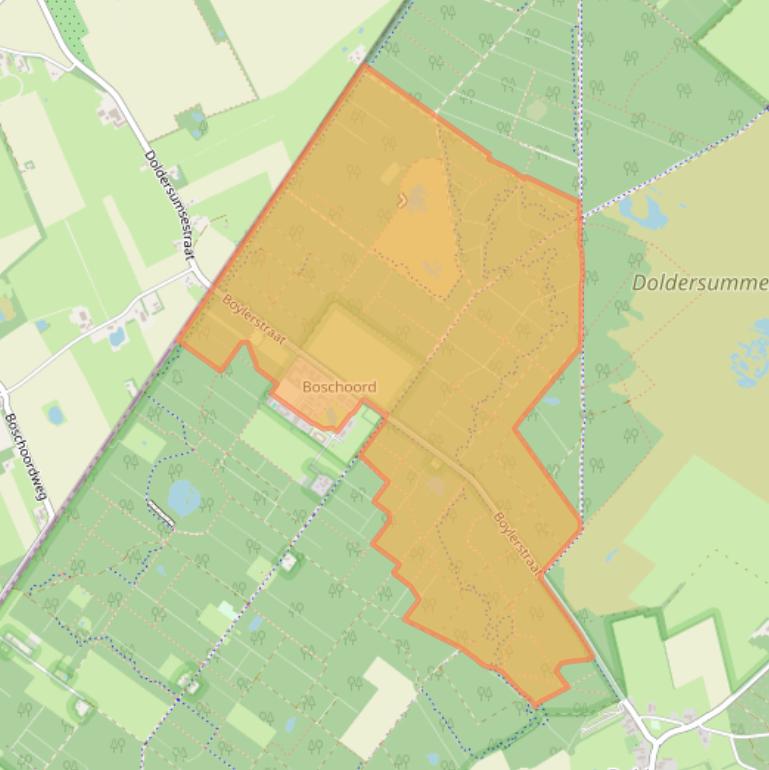 Kaart van postcodegebied 8387XN.