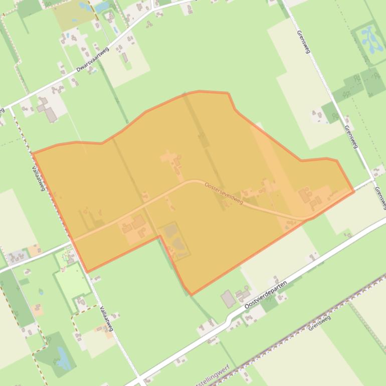 Kaart van postcodegebied 8388MB.