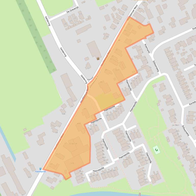 Kaart van postcodegebied 8391AP.