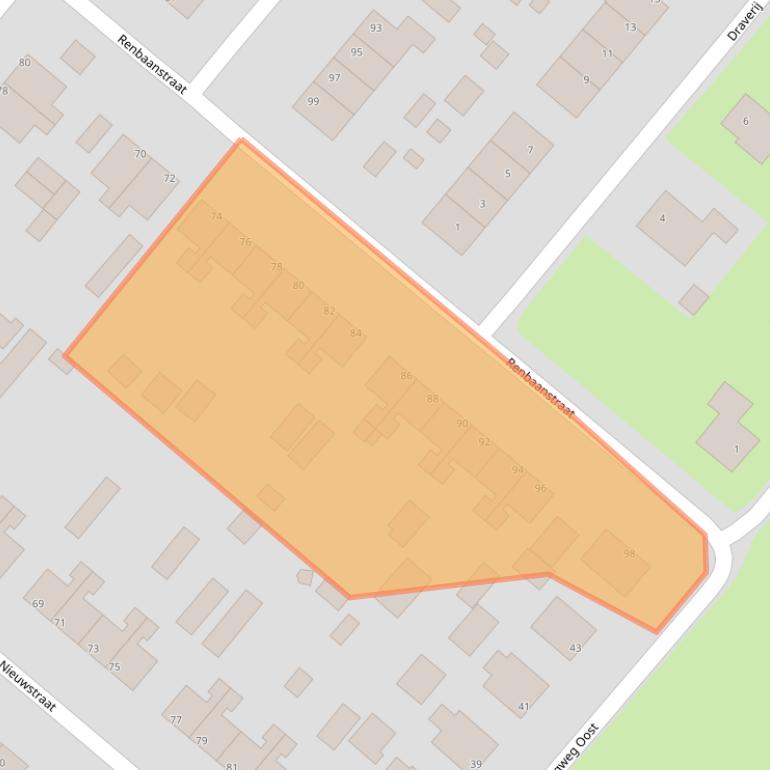 Kaart van postcodegebied 8391BS.