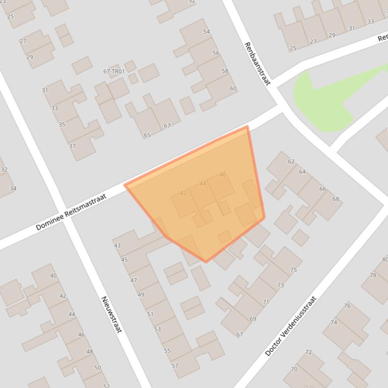 Kaart van postcodegebied 8391CC.