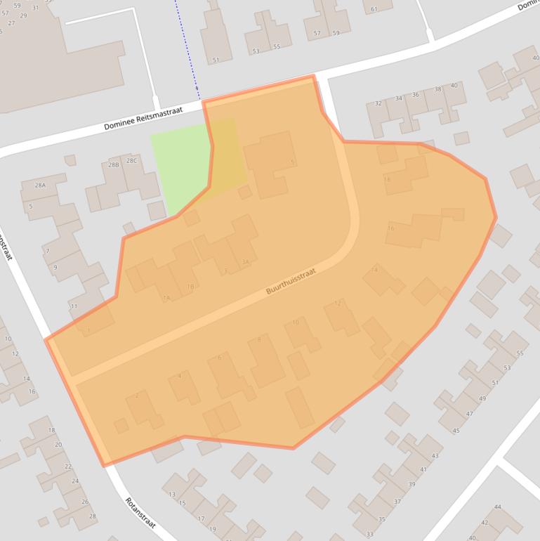 Kaart van postcodegebied 8391CD.