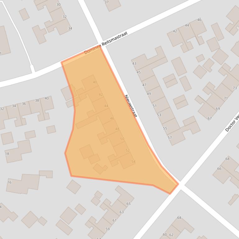 Kaart van postcodegebied 8391CK.