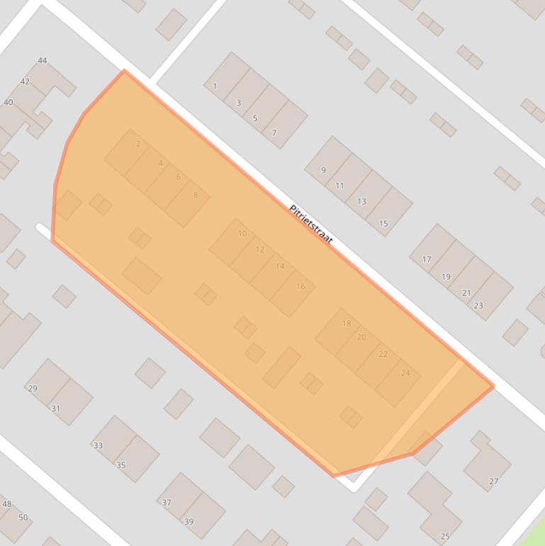 Kaart van postcodegebied 8391CN.