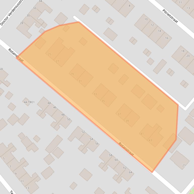 Kaart van postcodegebied 8391CR.