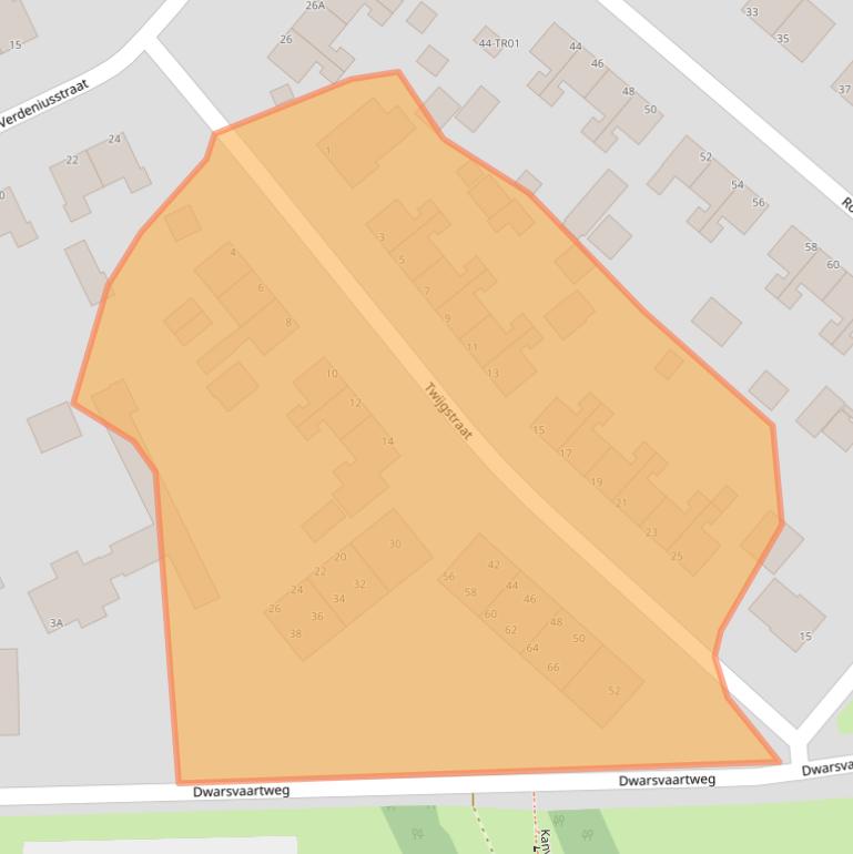 Kaart van postcodegebied 8391CV.