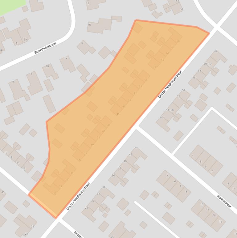 Kaart van postcodegebied 8391HB.