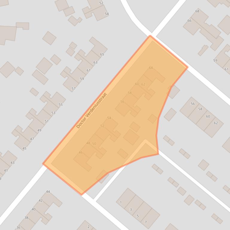 Kaart van postcodegebied 8391HH.