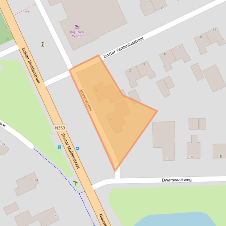 Kaart van postcodegebied 8391HP.