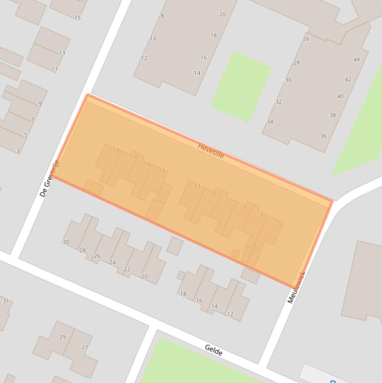 Kaart van postcodegebied 8391LE.