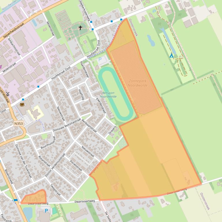 Kaart van postcodegebied 8391MH.