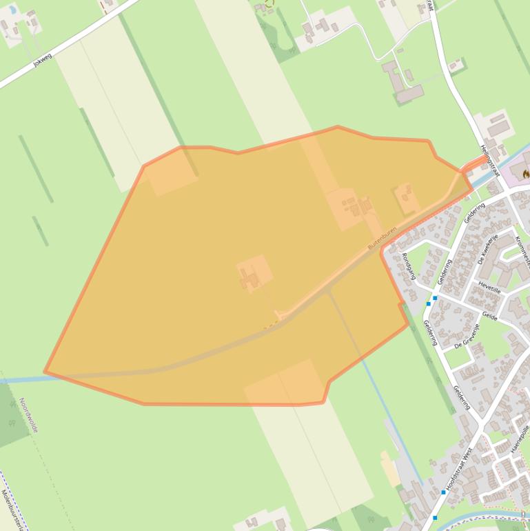 Kaart van postcodegebied 8391VH.