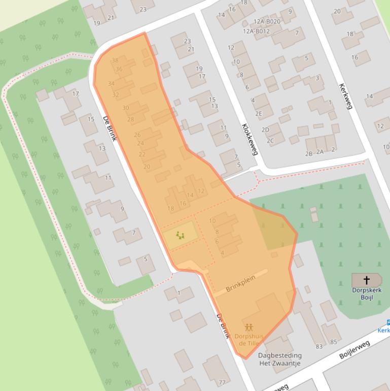 Kaart van postcodegebied 8392MA.