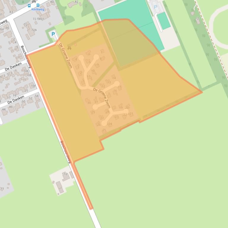 Kaart van postcodegebied 8392MN.