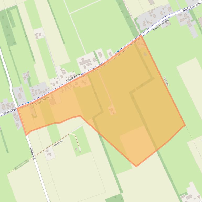 Kaart van postcodegebied 8395PP.