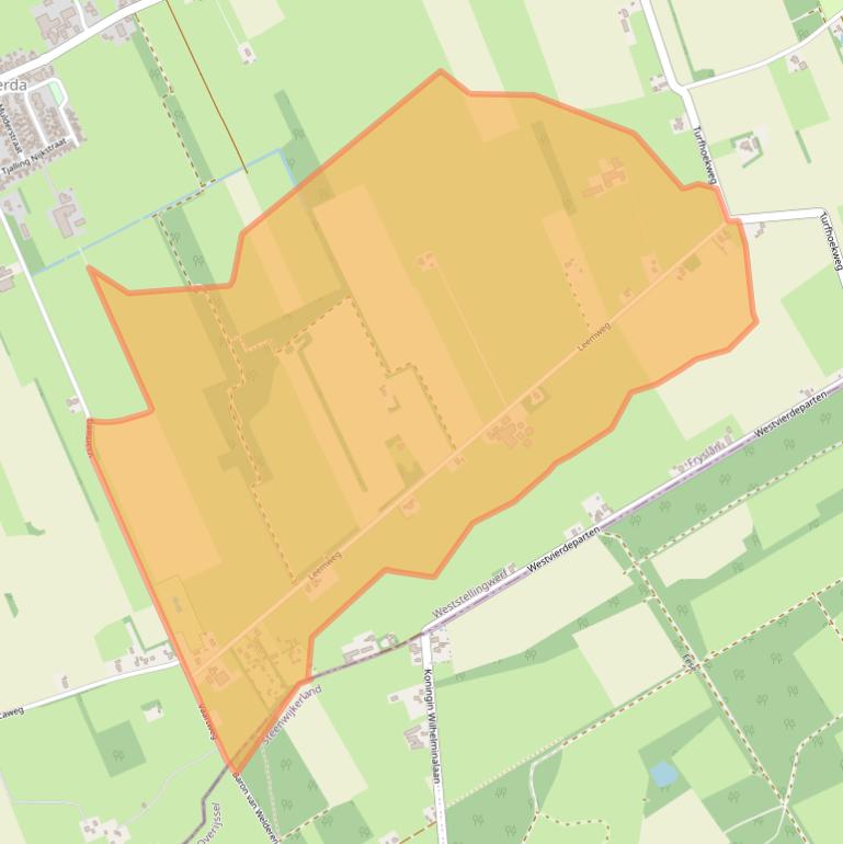 Kaart van postcodegebied 8395TK.