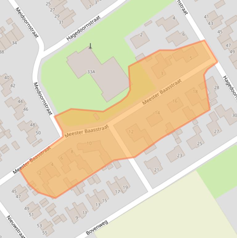 Kaart van postcodegebied 8397GN.