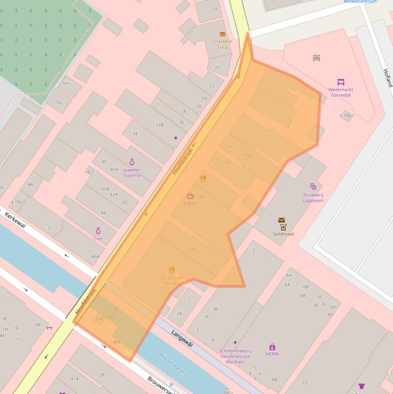 Kaart van postcodegebied 8401BV.