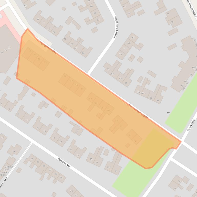 Kaart van postcodegebied 8401RT.