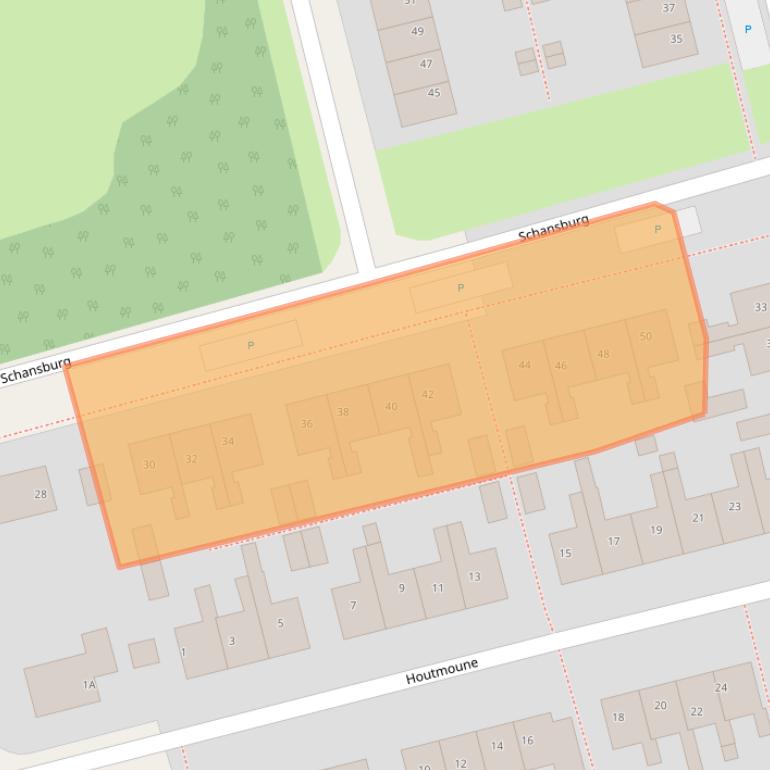 Kaart van postcodegebied 8401SG.