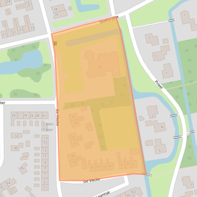 Kaart van postcodegebied 8401SL.