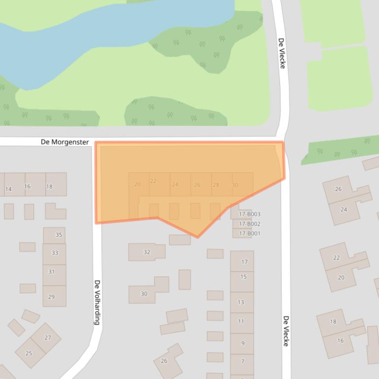 Kaart van postcodegebied 8401TD.