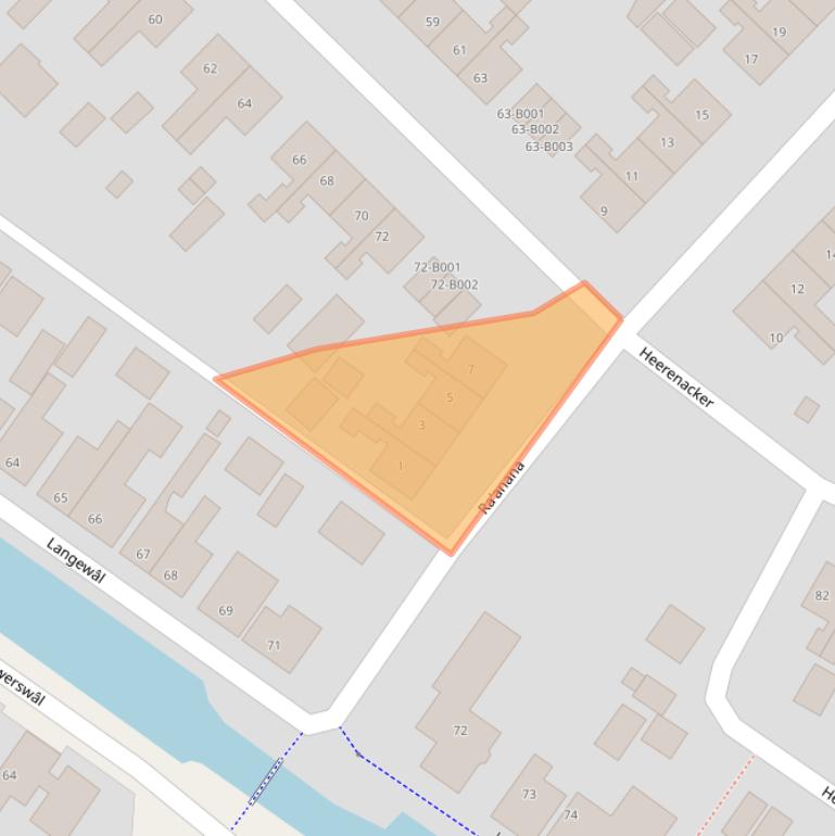 Kaart van postcodegebied 8401TX.