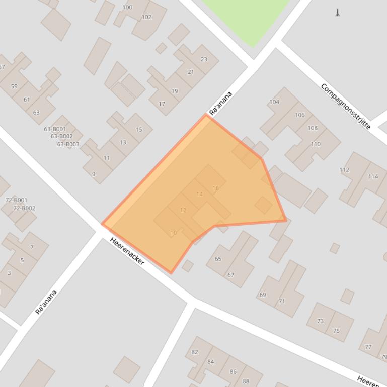 Kaart van postcodegebied 8401VB.