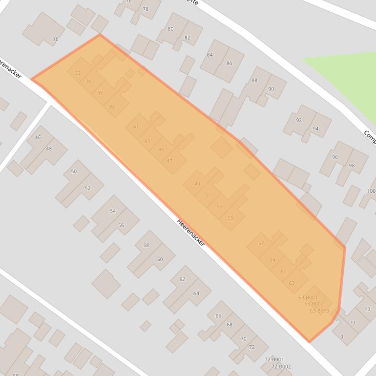 Kaart van postcodegebied 8401VD.