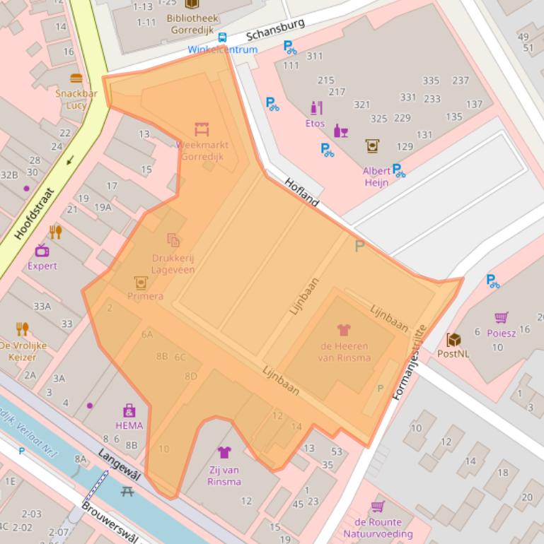 Kaart van postcodegebied 8401VL.