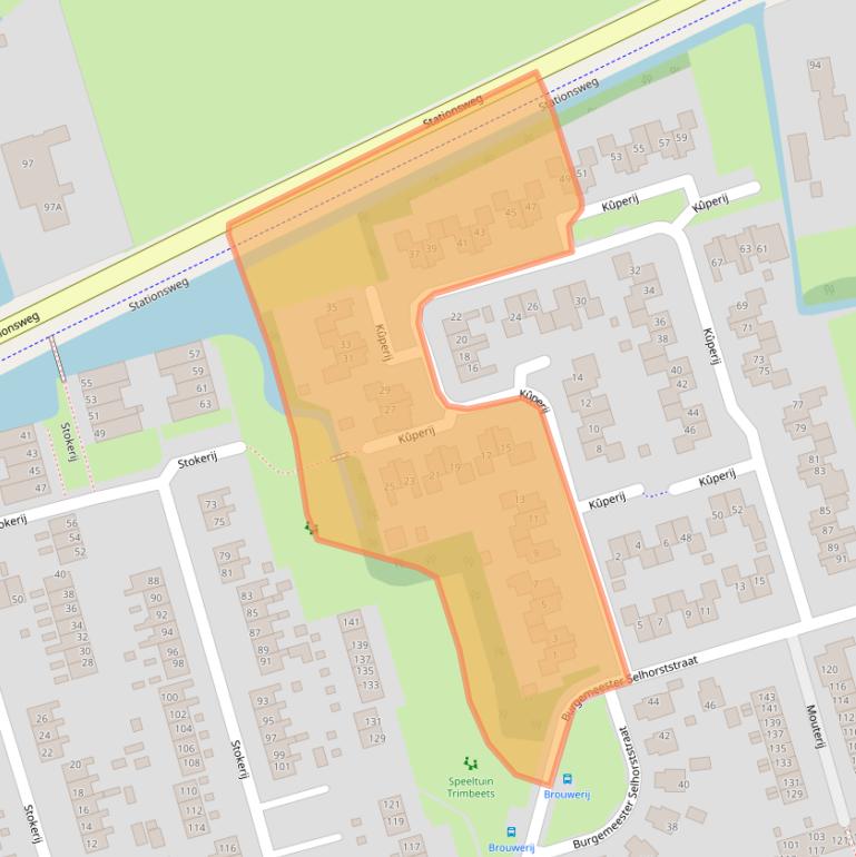 Kaart van postcodegebied 8401VN.