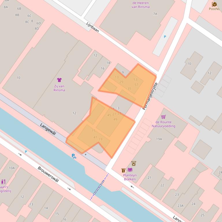 Kaart van postcodegebied 8401VV.