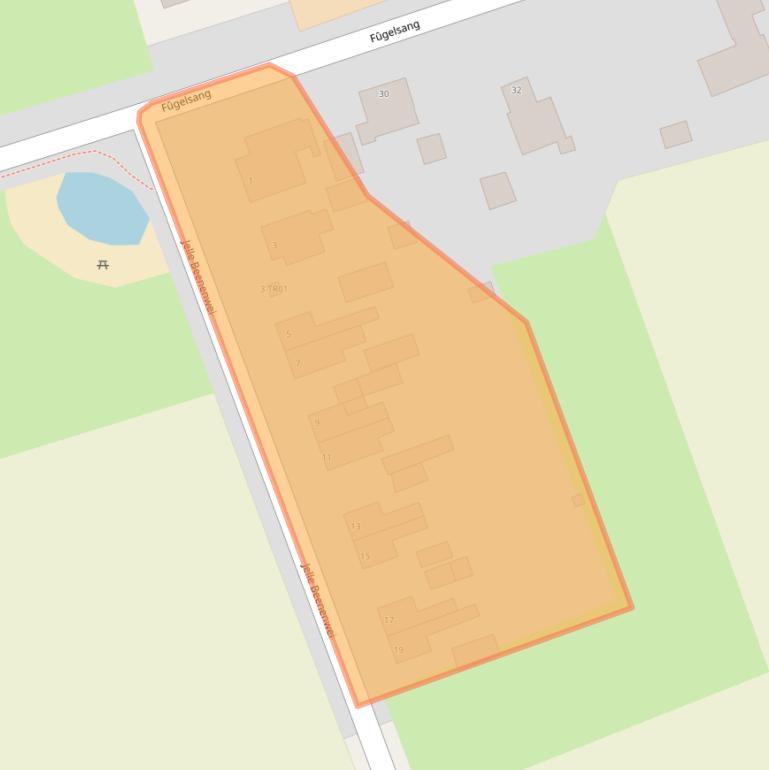 Kaart van postcodegebied 8403BC.