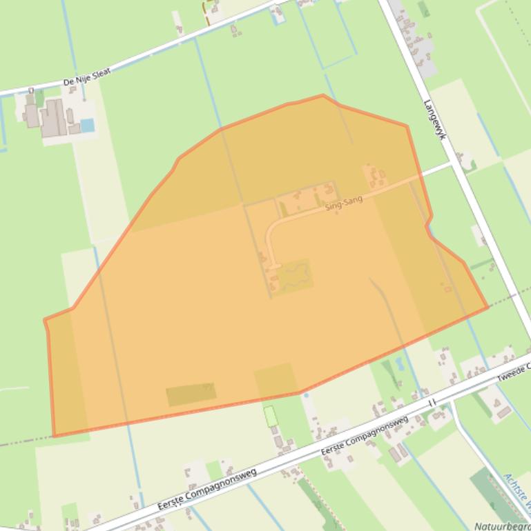 Kaart van postcodegebied 8403BH.