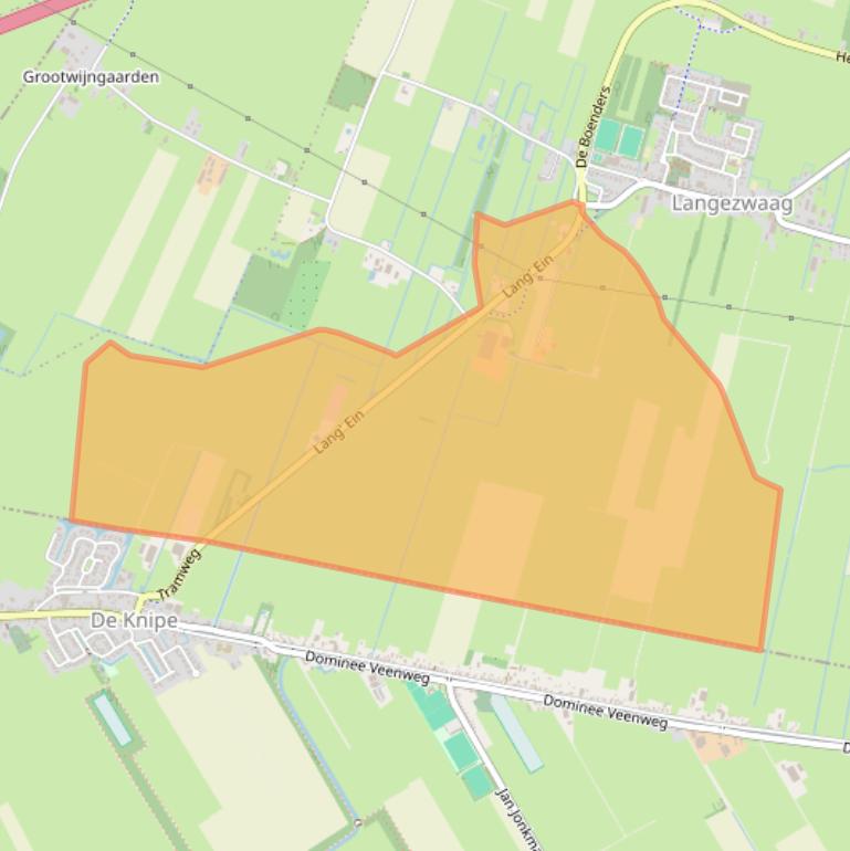 Kaart van postcodegebied 8404BN.