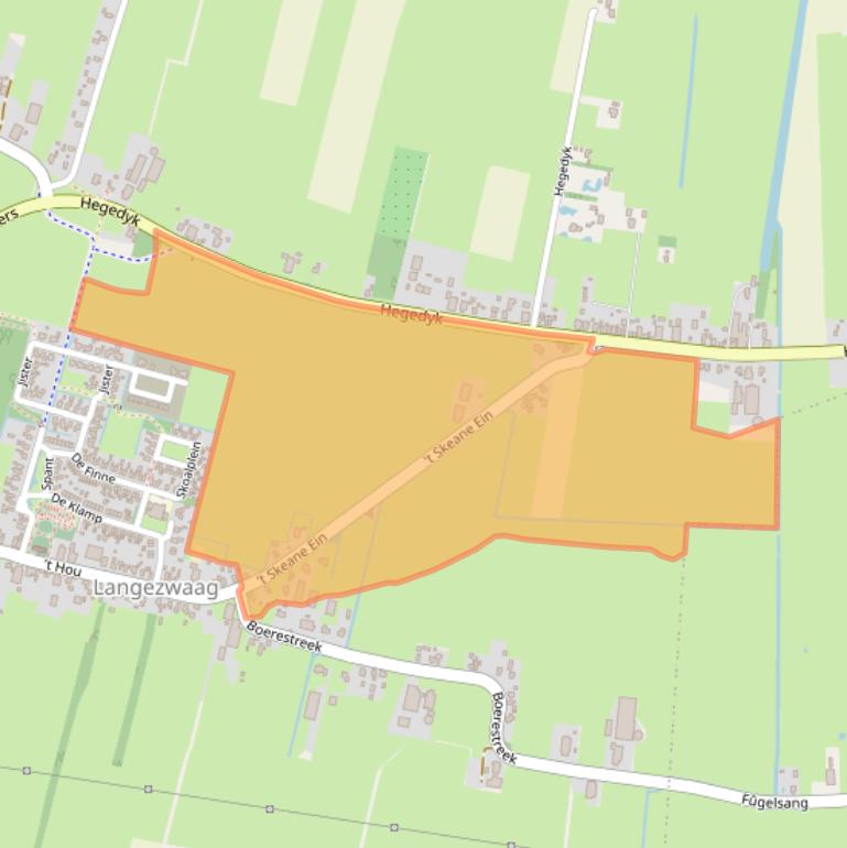 Kaart van postcodegebied 8404GG.