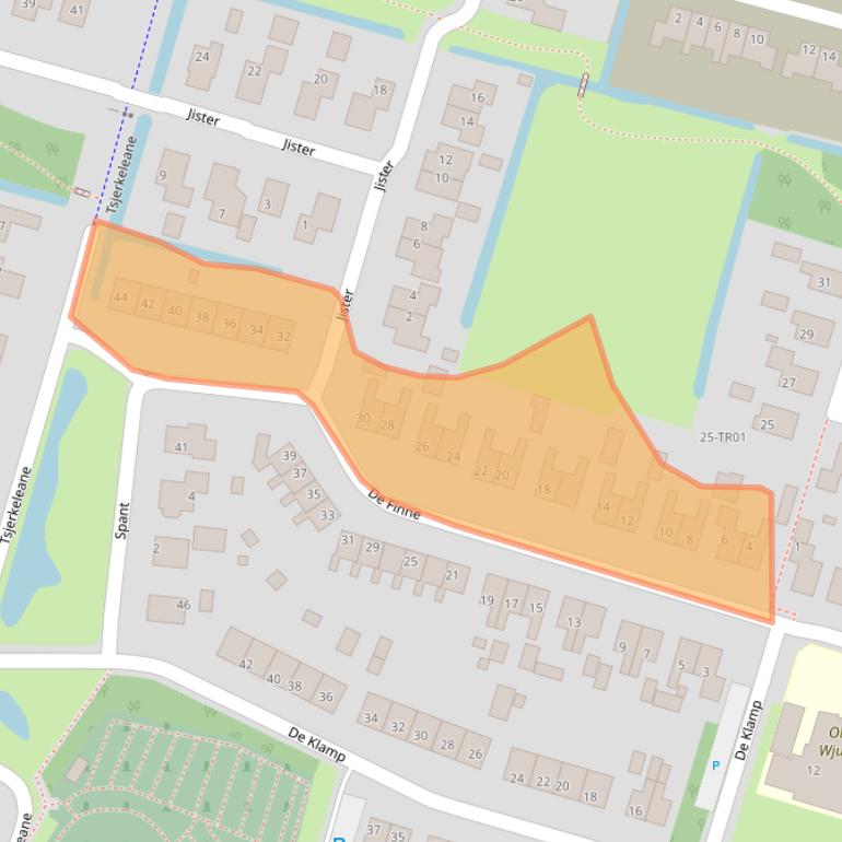 Kaart van postcodegebied 8404GP.