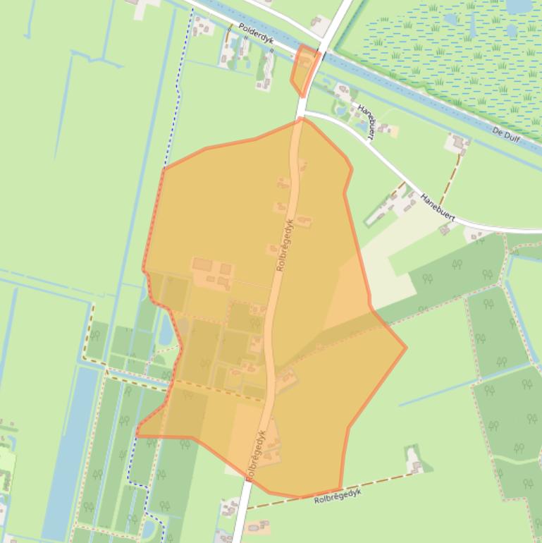 Kaart van postcodegebied 8406AP.