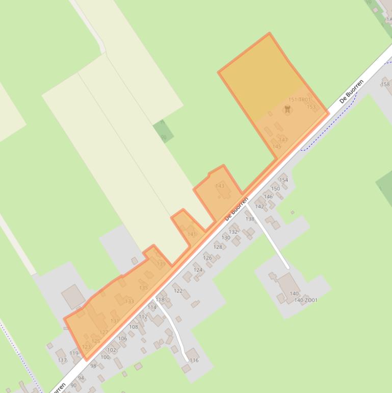 Kaart van postcodegebied 8408HM.