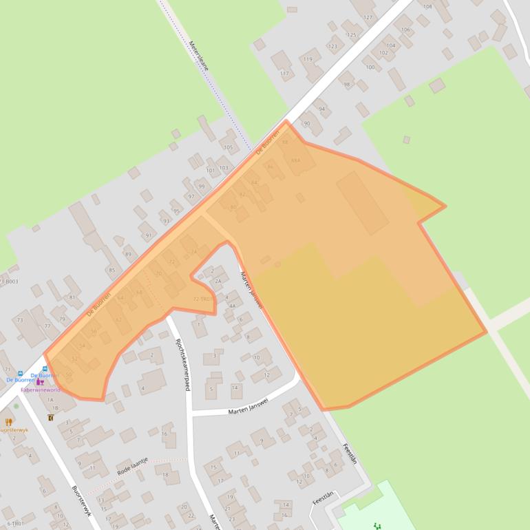 Kaart van postcodegebied 8408HN.