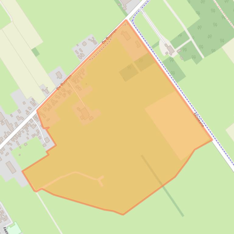 Kaart van postcodegebied 8408HR.