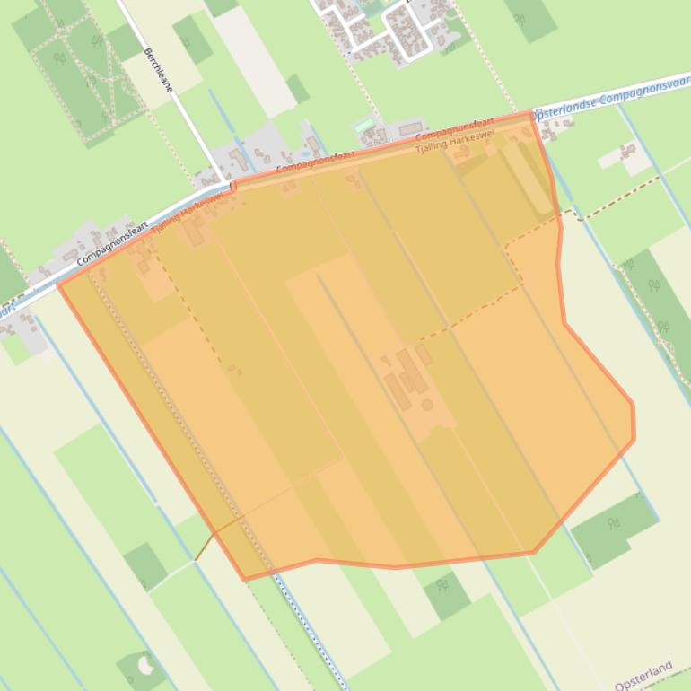 Kaart van postcodegebied 8409CM.